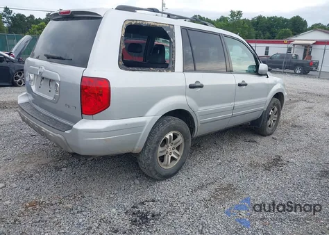 2003 Honda Pilot Ex-L из США, поврежденный, VIN 2HKYF18573H596920